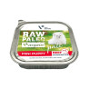 RAW PALEO PATE MINI PUPPY BEEF - mokra karma dla szczeniąt z wołowiną, karma dla małych piesków