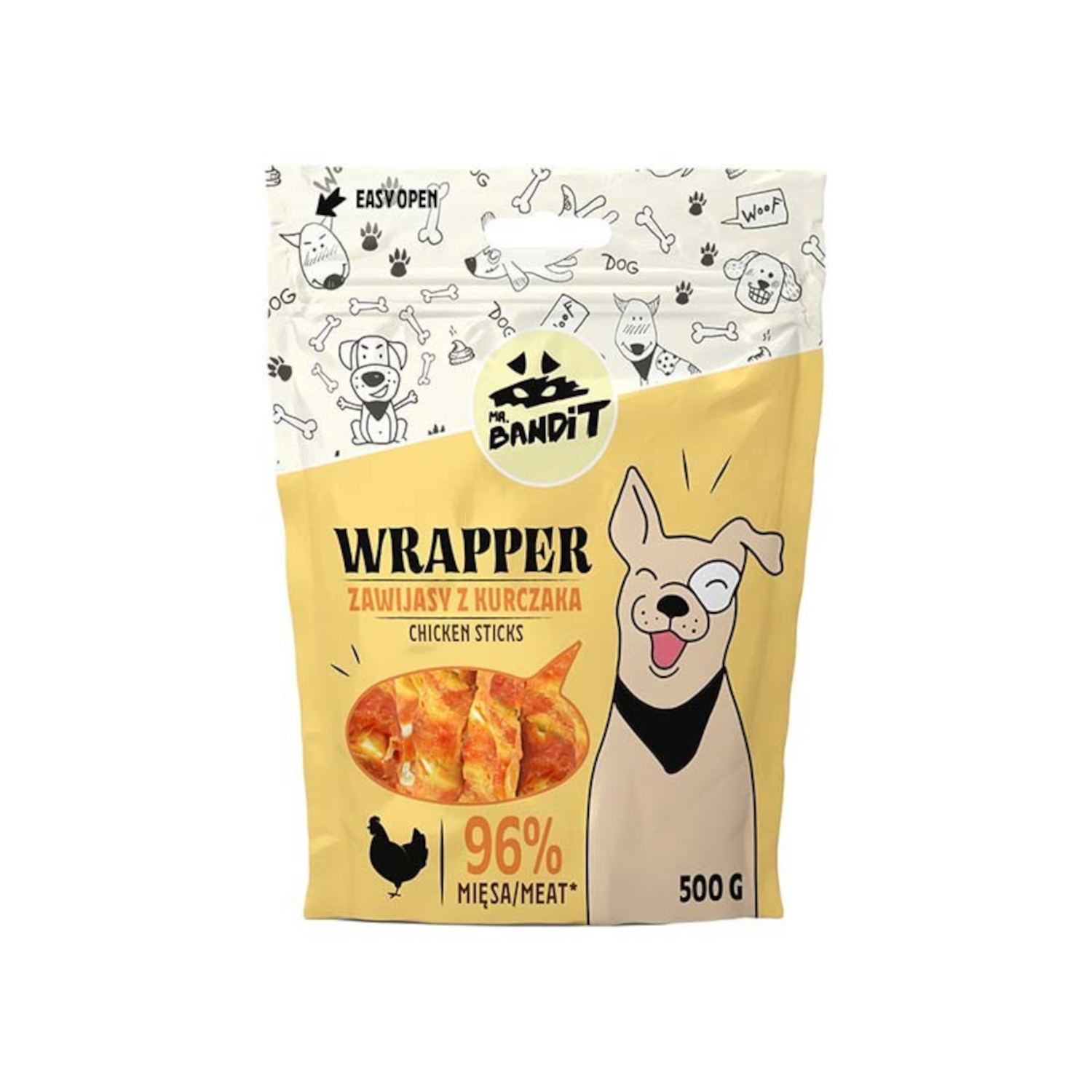 MR. BANDIT WRAPPER - zawijas z kurczaka 500g