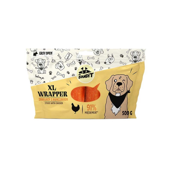 MR. BANDIT WRAPPER XL - zawijas z kurczaka 500g