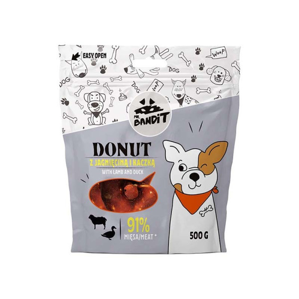 MR. BANDIT DONUT z jagnięciną i kaczką 500g