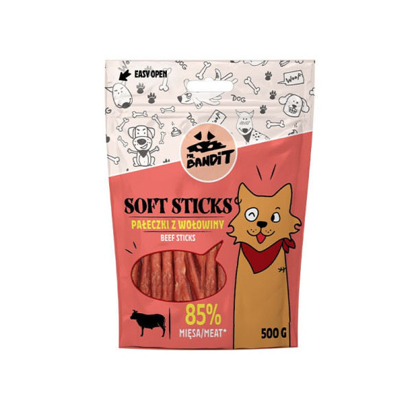 MR. BANDIT SOFT STICKS - pałeczki z wołowiny