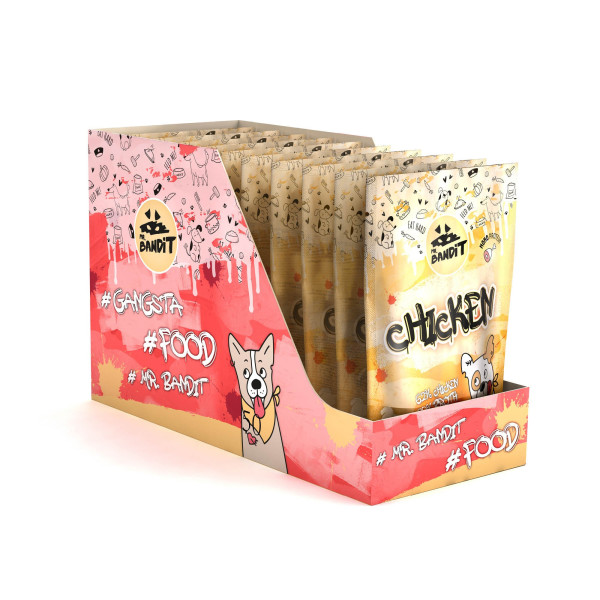 Mr. Bandit CHICKEN 10x180g - mokra karma z kurczakiem dla psów dorosłych