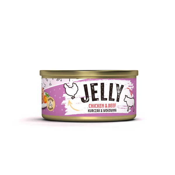 Mr. Bandit Fillet & Jelly Mix: Jelly chicken with beef, Fillet tuna with salmon, Fillet chicken with lamb