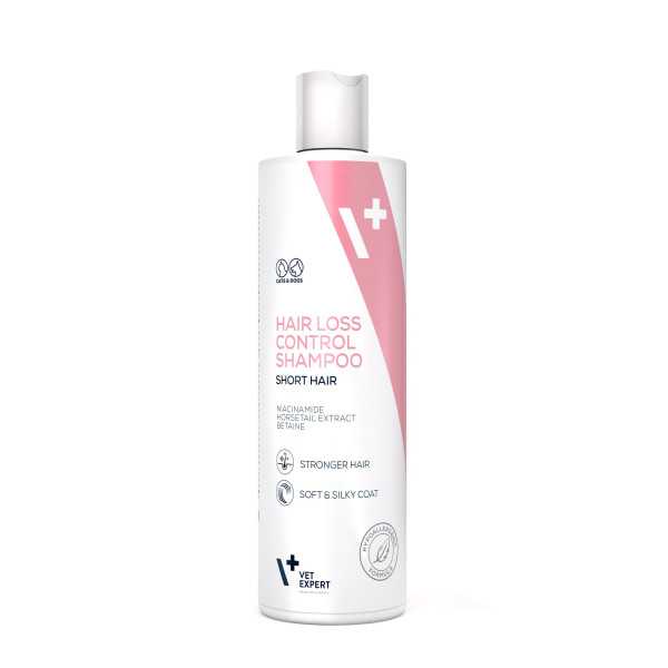 VET EXPERT HAIR LOSS CONTROL SHAMPOO SHORT HAIR - szampon ograniczający linienie dla ras krótkowłosych 250 ml