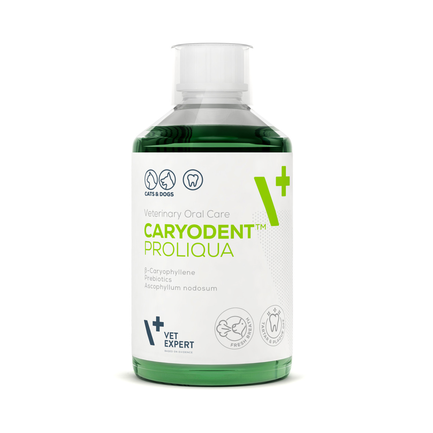 VET EXPERT CARYODENT® PROLIQUA - płyn do higieny jamy ustnej dla psa i kota 250 ml