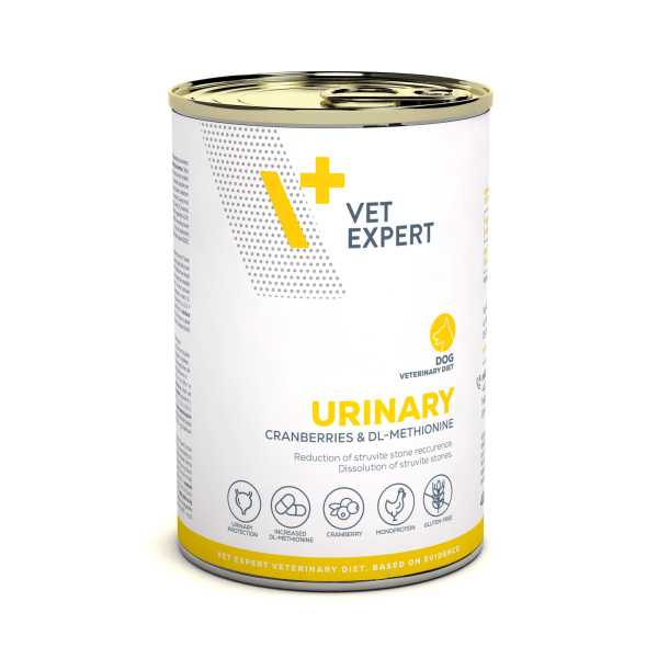 VET EXPERT URINARY DOG 6x400g - mokra karma weterynaryjna dla psów pakiet