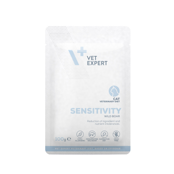 VET EXPERT SENSITIVITY CAT 100g - mokra karma weterynaryjna dla kotów