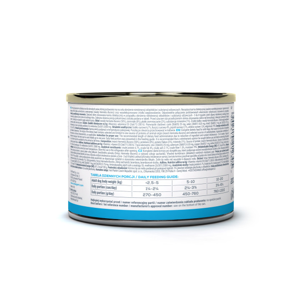 VET EXPERT HYPOALLERGENIC INSECT 6x190g - mokra karma weterynaryjna dla psów
