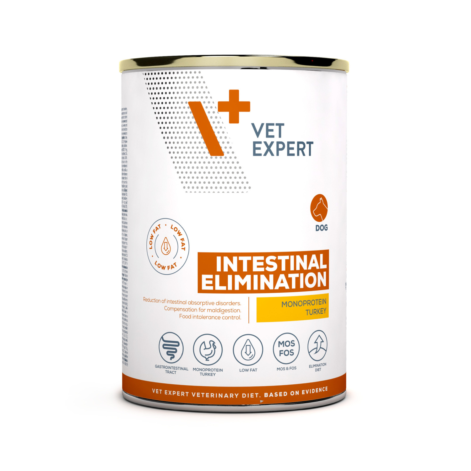 VET EXPERT INTESTINAL ELIMINATION LOW FAT 400g – lekkostrawna mokra karma weterynaryjna dla psów z zaburzeniami trawiennymi VET EXPERT INTESTINAL ELIMINATION LOW FAT 400g – lekkostrawna mokra karma weterynaryjna dla psów z zaburzeniami trawiennymi