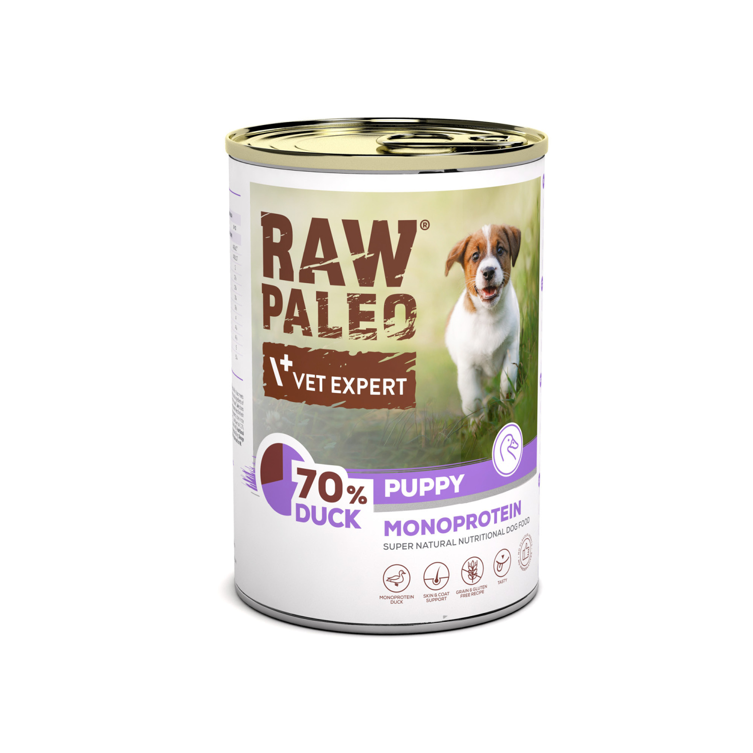 RAW PALEO PUPPY DUCK 400g - mokra karma dla szczeniąt monoproteina z kaczką RAW PALEO PUPPY DUCK 400g - mokra karma dla szczeniąt monoproteina z kaczką