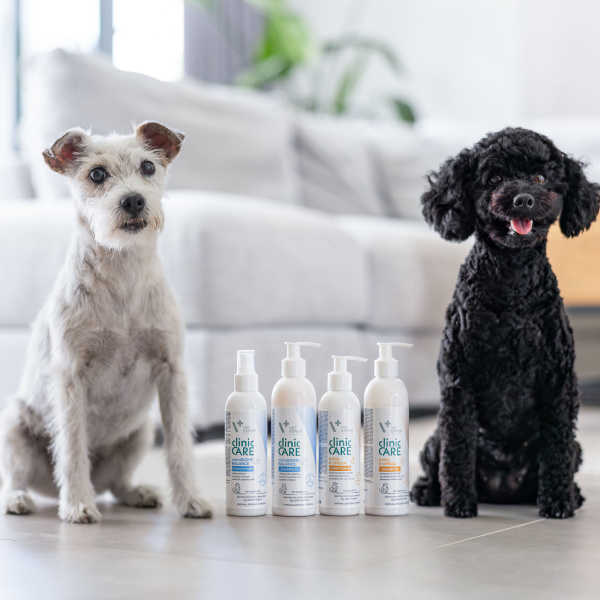VET EXPERT Detox Care Deep Dark - zestaw chroniący ciemną sierść - szampon i odżywka