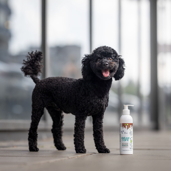 VET EXPERT Detox Care Deep Dark Shampoo - szampon dla psów i kotów o ciemnym i czarnym ubarwieniu sierści 250 ml