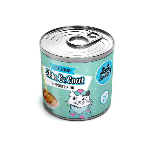 Mr. Bandit Tuna SKIN & COAT Support drink for cats - napój funkcjonalny z tuńczykiem dla kota na skórę i sierść