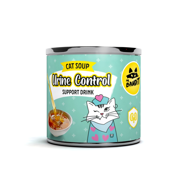Mr. Bandit Duck&Beef URINE CONTROL Support drink for cats - napój funkcjonalny dla kota wspierający układ moczowy