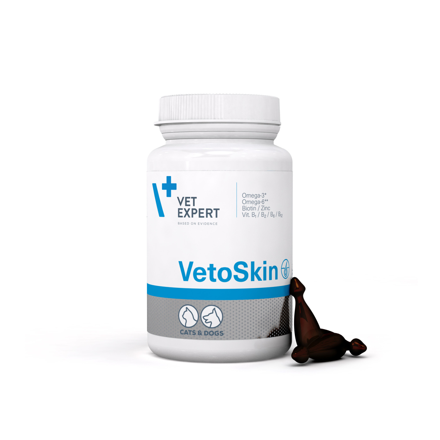 VET EXPERT VETOSKIN - preparat na skórę i sierść dla psów i kotów