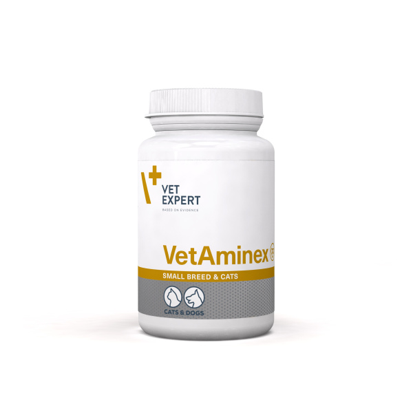 VETAMINEX SMALL BREED&CATS -  preparat witaminowo-mineralny dla psów ras małych i kotów