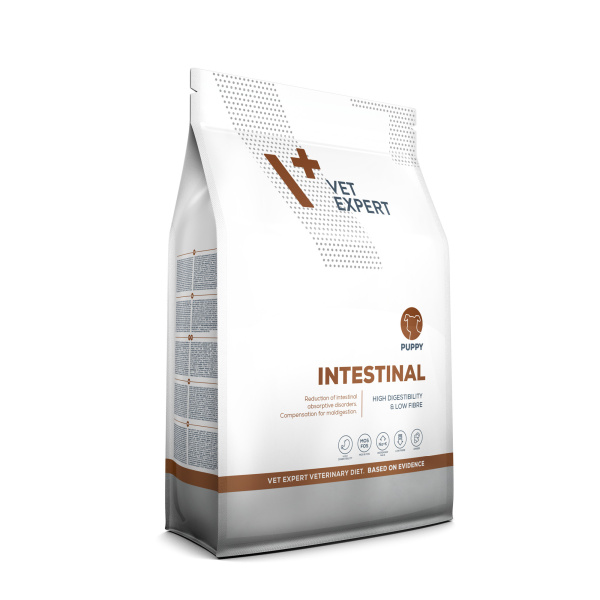 VET EXPERT INTESTINAL PUPPY – lekkostrawna karma weterynaryjna dla szczeniąt 2kg