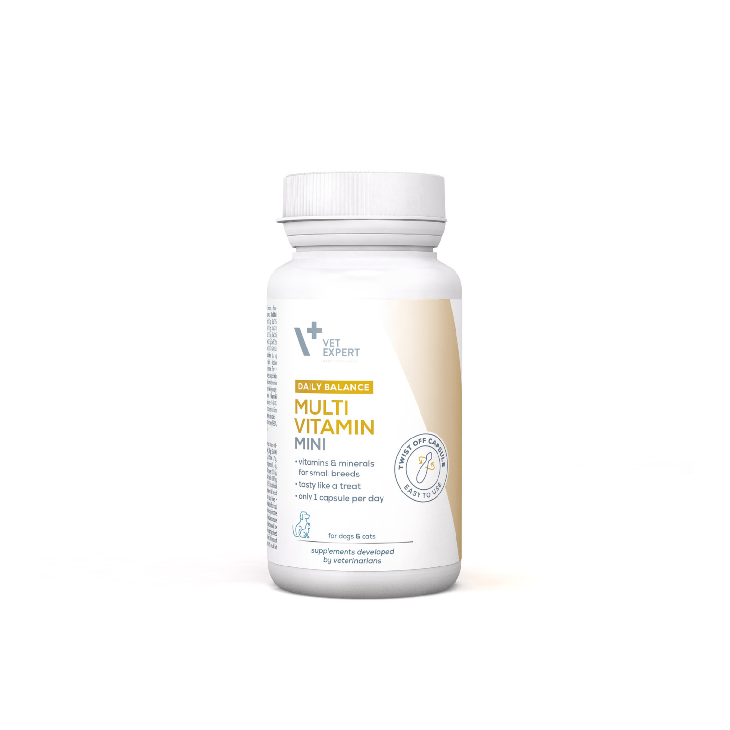 VET EXPERT MULTIVITAMIN MINI - preparat witaminowo-mineralny dla psów ras małych i kotów VET EXPERT MULTIVITAMIN MINI - preparat witaminowo-mineralny dla psów ras małych i kotów