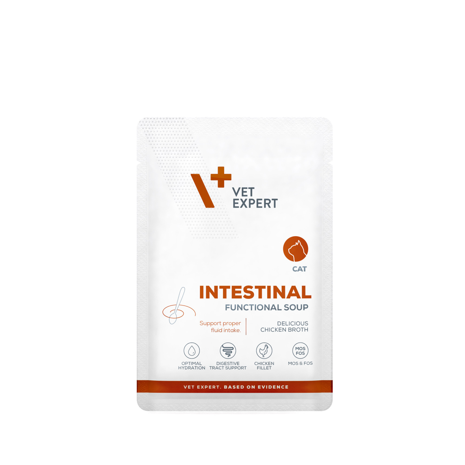 VET EXPERT FUNCTIONAL CAT SOUP INTESTINAL 40g - bulion nawadniający dla kotów z biegunką i wymiotami VET EXPERT FUNCTIONAL CAT SOUP INTESTINAL 40g - bulion nawadniający dla kotów z biegunką i wymiotami
