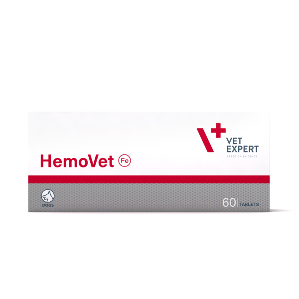 VET EXPERT HEMOVET - preparat z żelazem dla psów