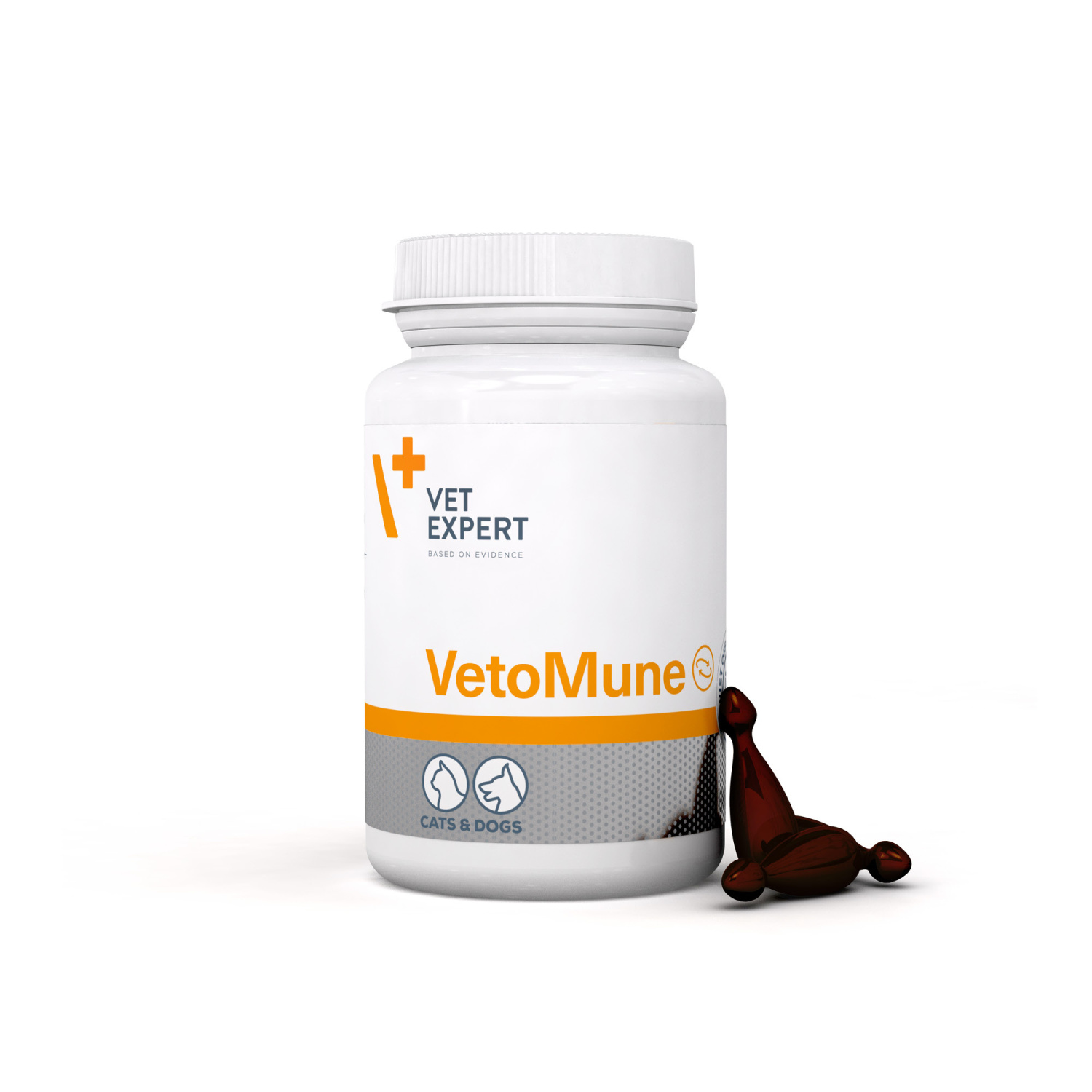 VETOMUNE - preparat VET EXPERT przeznaczony dla psów i kotów w celu wspomagania odporności. VETOMUNE - preparat VET EXPERT przeznaczony dla psów i kotów w celu wspomagania odporności.