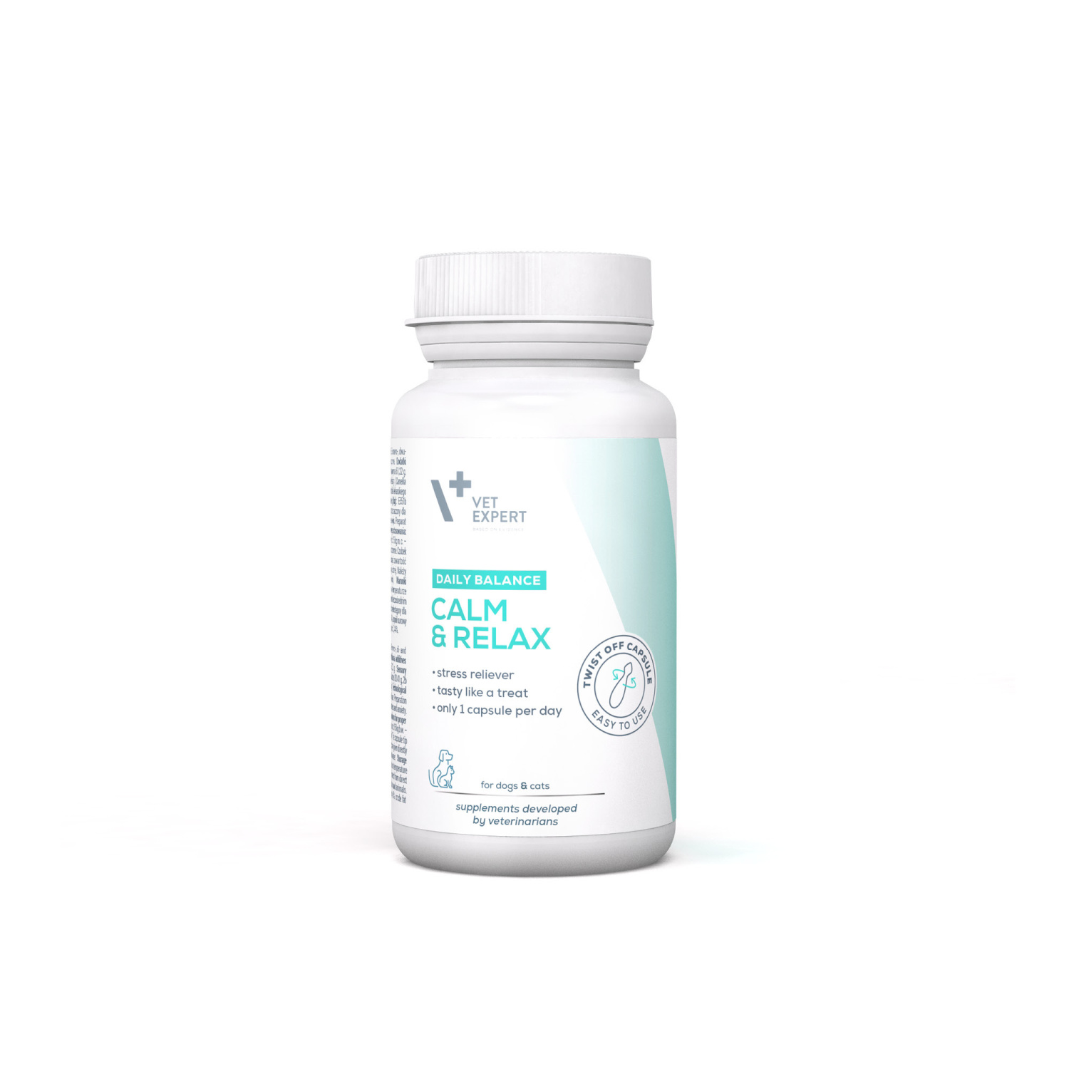 VET EXPERT CALM & RELAX - preparat na objawy stresu dla psów i kotów