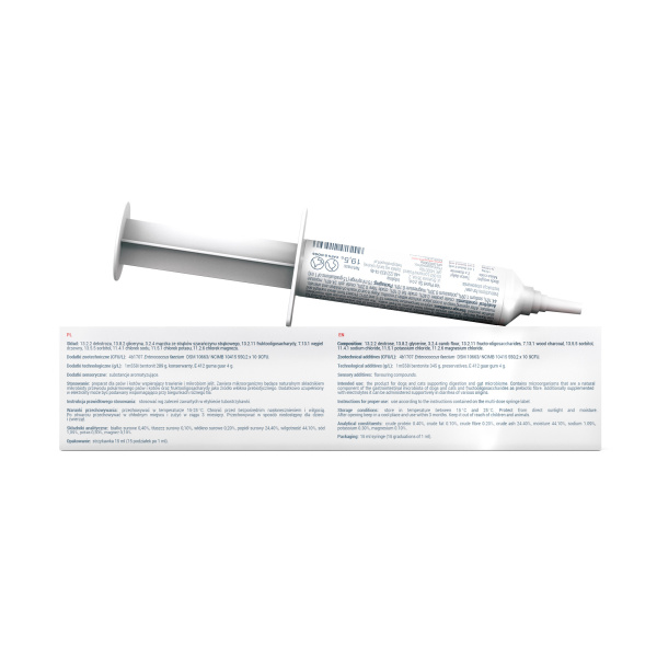 VET EXPERT BIOPROTECT PASTE - preparat wspomagający mikroflorę przewodu pokarmowego dla psów i kotów 15 ml