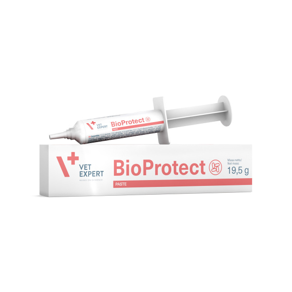 VET EXPERT BIOPROTECT PASTE - preparat wspomagający mikroflorę przewodu pokarmowego dla psów i kotów 15 ml