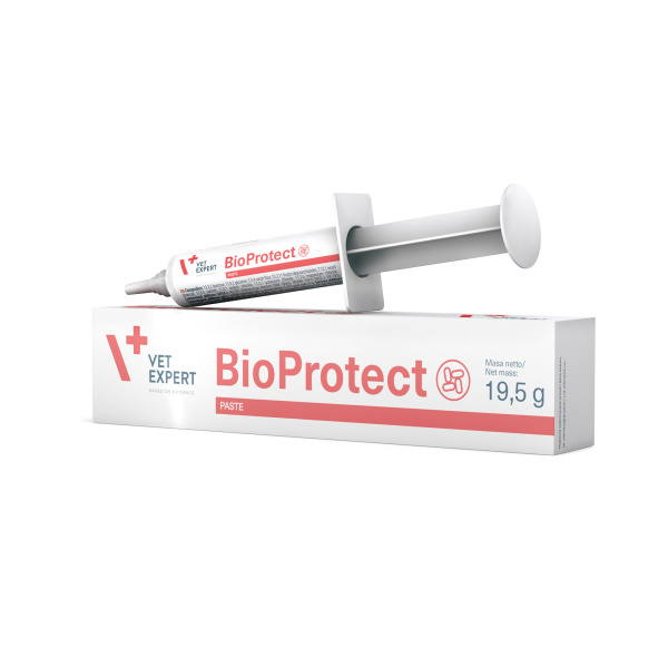 VET EXPERT BIOPROTECT PASTE - preparat wspomagający mikroflorę przewodu pokarmowego dla psów i kotów 15 ml