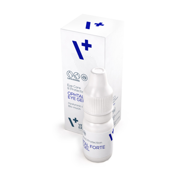 VET EXPERT OPHTAL FORTE EYE GEL - żelowe krople do oczu dla psa i kota 7 ml