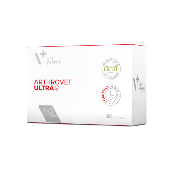 VET EXPERT ARTHROVET ULTRA – zaawansowany preparat wyznaczający nowy standard wsparcia stawów u psów i kotów