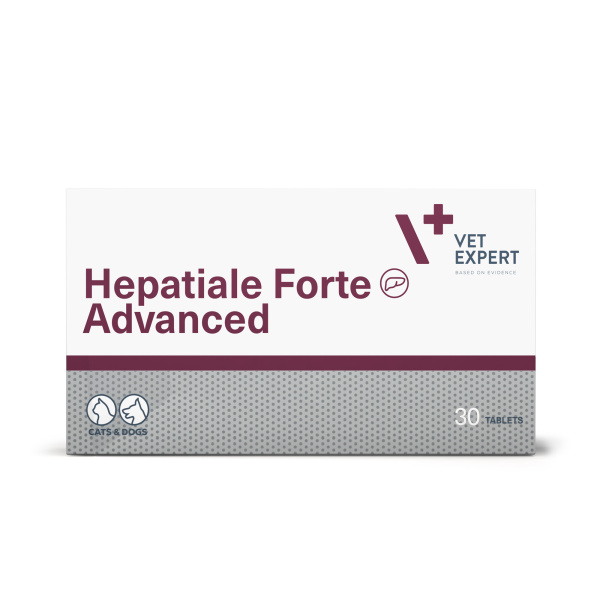 VET EXPERT HEPATIALE FORTE ADVANCED - preparat wspomagający funkcje wątroby dla psów i kotów