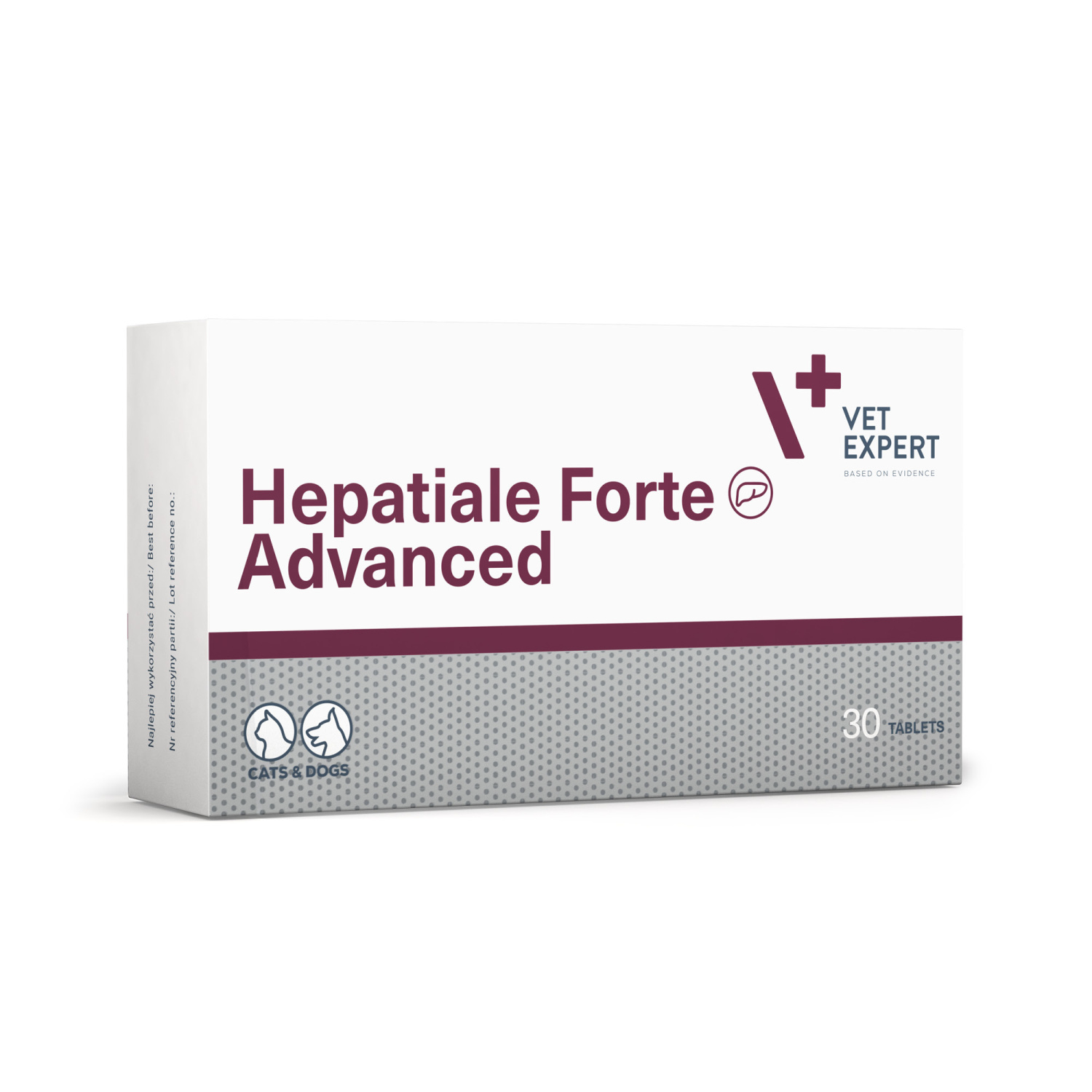 VET EXPERT HEPATIALE FORTE ADVANCED - preparat wspomagający funkcje wątroby dla psów i kotów