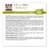 RAW PALEO Vital Pro Digestion Rabbit Medium Large 100g - hipoalergiczny monoproteinowy przysmak funkcjonalny - baton dla psa