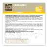 RAW PALEO Cabanossi Turkey Mini 90g - pełnoporcjowy naturalny przysmak w formie kiełbaski dla psa