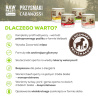 RAW PALEO Cabanossi Turkey Medium Large 100g - pełnoporcjowy naturalny przysmak w formie kiełbaski dla psa