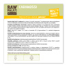 RAW PALEO Cabanossi Turkey Medium Large 100g - pełnoporcjowy naturalny przysmak w formie kiełbaski dla psa