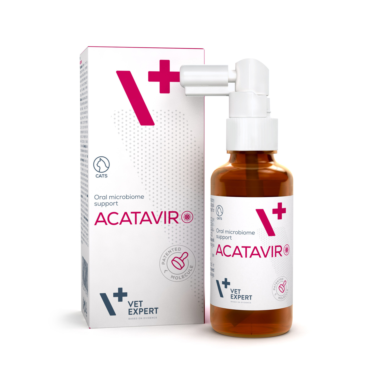 VET EXPERT ACATAVIR - żelowy preparat wspierający w "kocim katarze" 30 ml