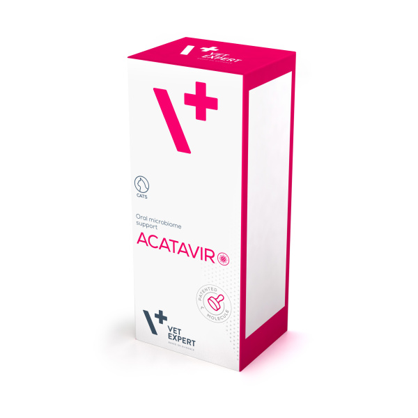 VET EXPERT ACATAVIR - żelowy preparat wspierający w "kocim katarze" 30 ml