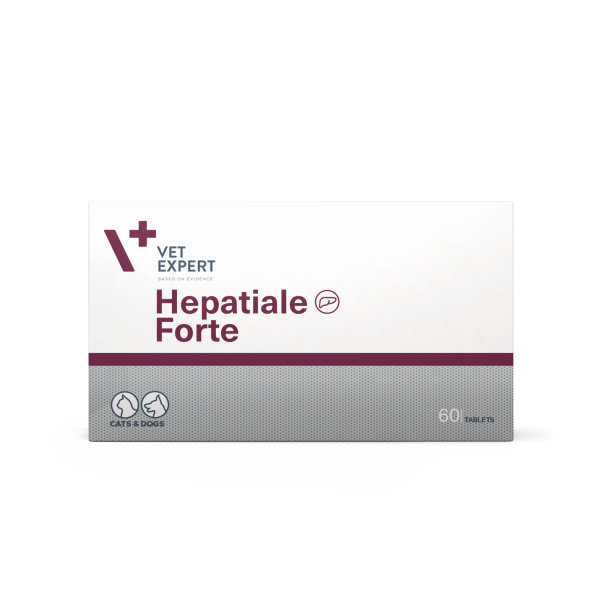 VET EXPERT HEPATIALE FORTE - preparat wspomagający funkcje wątroby dla psów i kotów