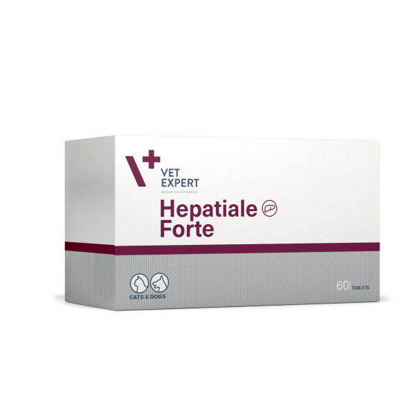 VET EXPERT HEPATIALE FORTE - preparat wspomagający funkcje wątroby dla psów i kotów