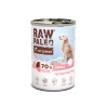 RAW PALEO ADULT DOG PORK 400g - mokra karma dla psów dorosłych monoproteina z wieprzowiną
