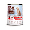 RAW PALEO ADULT DOG BEEF 6x800g - mokra karma dla psów dorosłych monoproteina z wołowiną